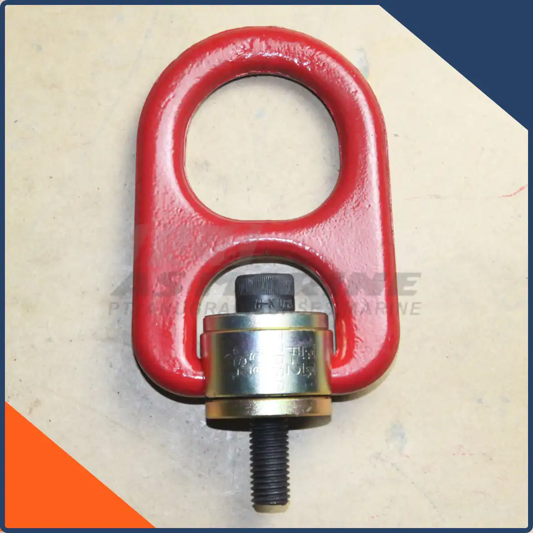 CROSBY USA UNC Heavy Lift Swivel Hoist Ring HR1000 5/8 – 11 x 3.00 Inch